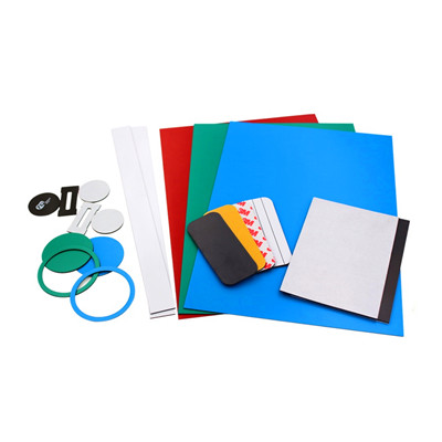 PVC adhesive rubber magnet colorful flexible magnet